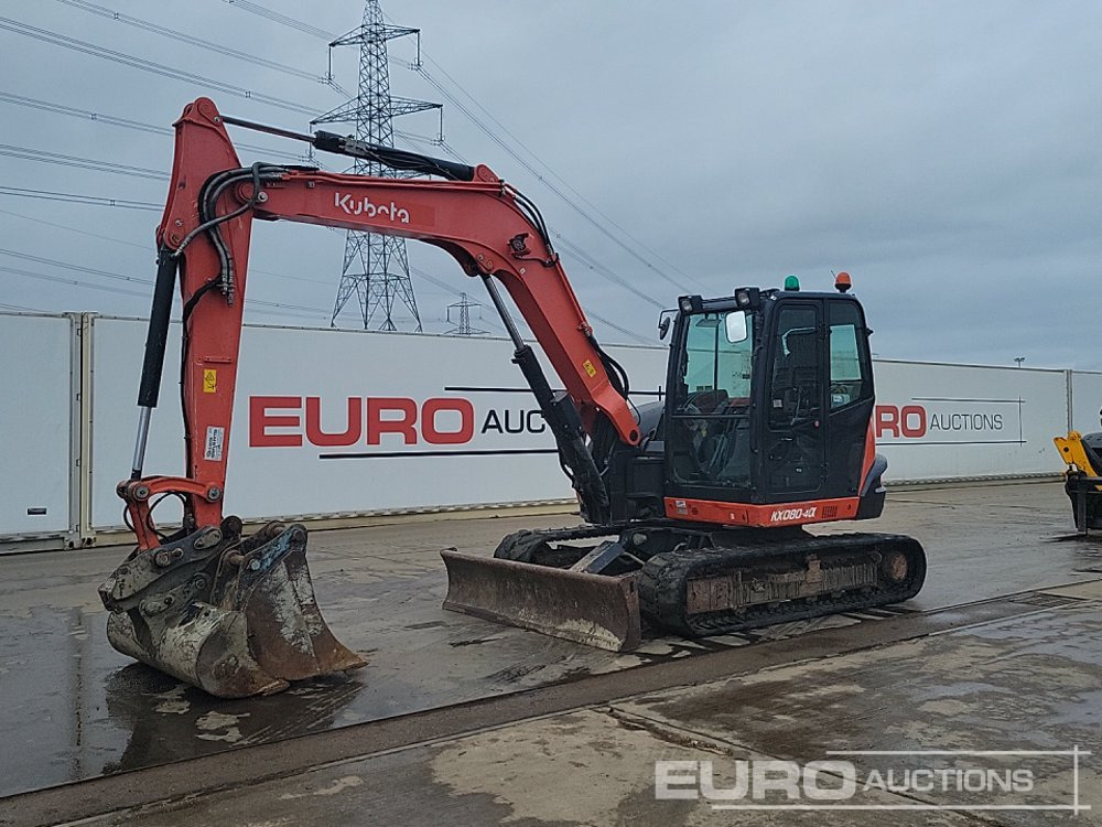 2019 Kubota KX080-4A - Mini bager: slika 2019 Kubota KX080-4A - Mini bager 2019 Kubota KX080-4A - Mini bager: slika 2019 Kubota KX080-4A - Mini bager