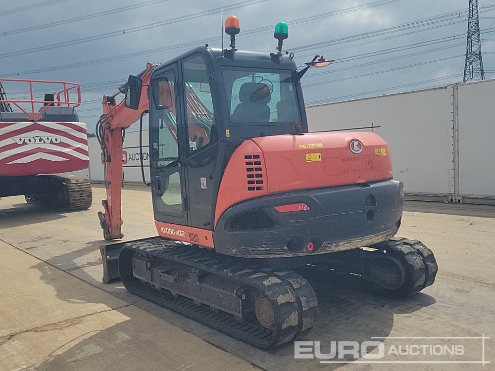2019 Kubota KX080-4A2 - Mini bager: slika 2019 Kubota KX080-4A2 - Mini bager 2019 Kubota KX080-4A2 - Mini bager: slika 2019 Kubota KX080-4A2 - Mini bager