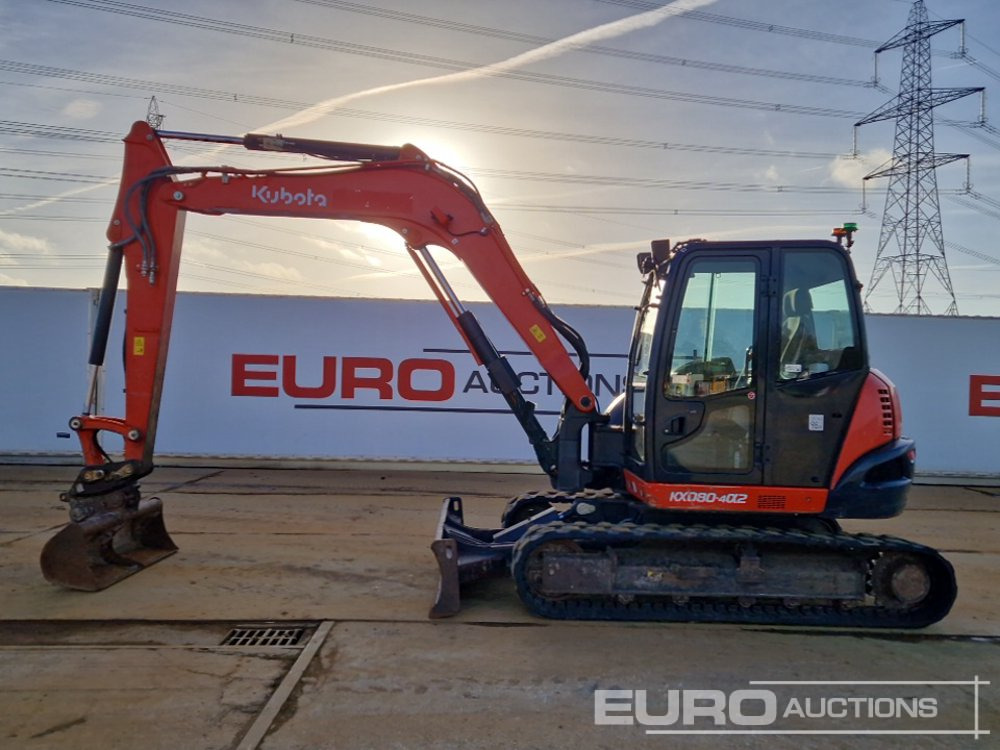 2019 Kubota KX080-4A2 - Mini bager: slika 2019 Kubota KX080-4A2 - Mini bager 2019 Kubota KX080-4A2 - Mini bager: slika 2019 Kubota KX080-4A2 - Mini bager