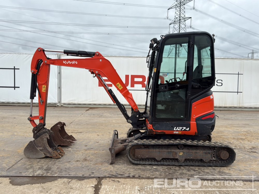 2019 Kubota U27-4 - Mini bager: slika 2019 Kubota U27-4 - Mini bager 2019 Kubota U27-4 - Mini bager: slika 2019 Kubota U27-4 - Mini bager