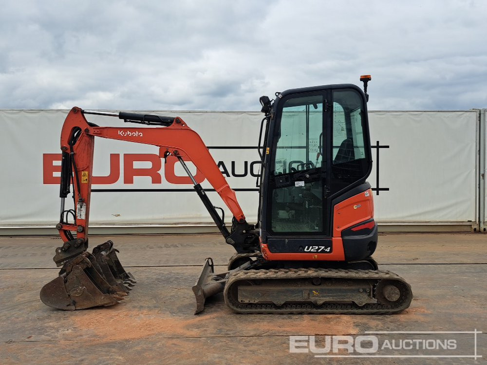 2019 Kubota U27-4 - Mini bager: slika 2019 Kubota U27-4 - Mini bager 2019 Kubota U27-4 - Mini bager: slika 2019 Kubota U27-4 - Mini bager