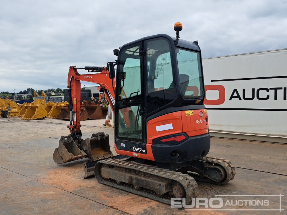 2019 Kubota U27-4 - Mini bager: slika 2019 Kubota U27-4 - Mini bager 2019 Kubota U27-4 - Mini bager: slika 2019 Kubota U27-4 - Mini bager