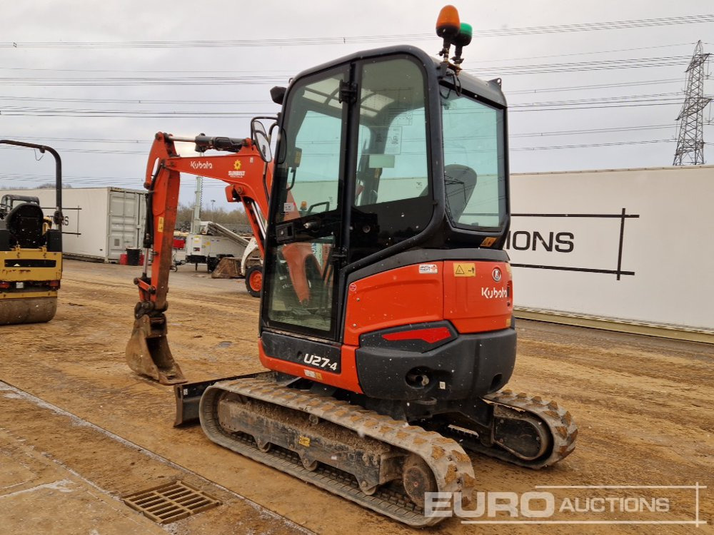 2019 Kubota U27-4 - Mini bager: slika 2019 Kubota U27-4 - Mini bager 2019 Kubota U27-4 - Mini bager: slika 2019 Kubota U27-4 - Mini bager