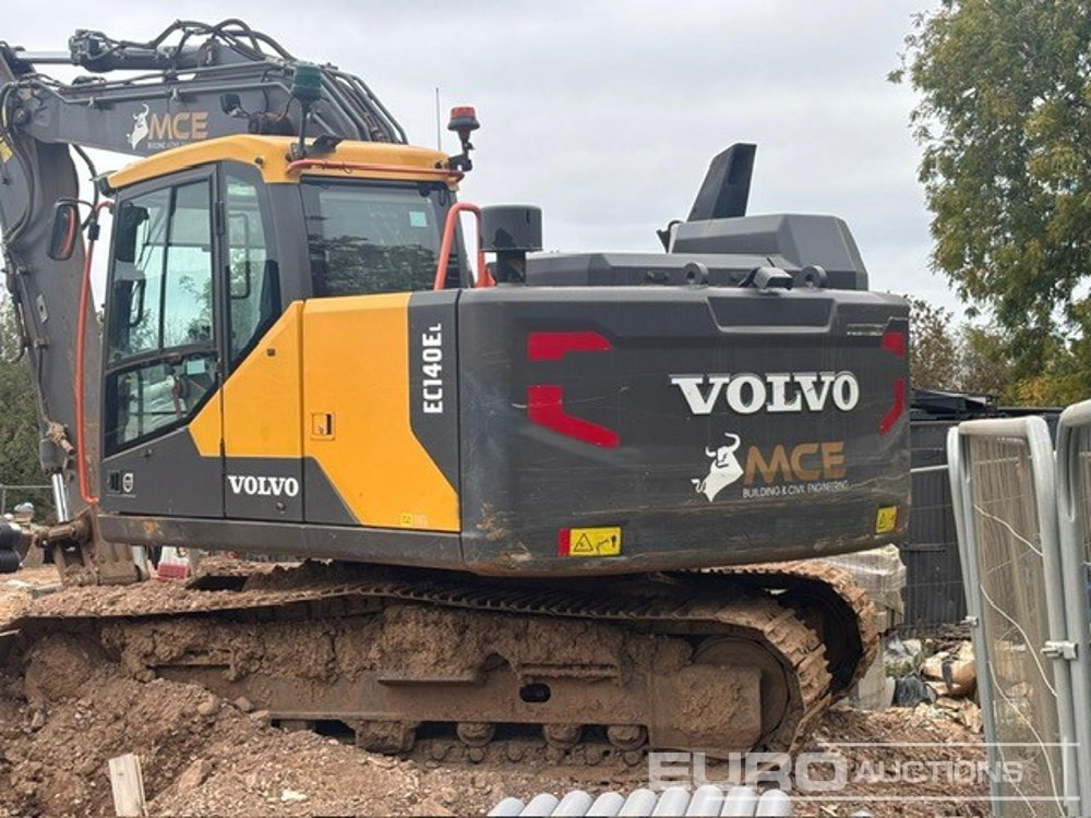 2019 Volvo EC 140E - Bager gusjeničar: slika  2019 Volvo EC 140E - Bager gusjeničar 2019 Volvo EC 140E - Bager gusjeničar: slika  2019 Volvo EC 140E - Bager gusjeničar