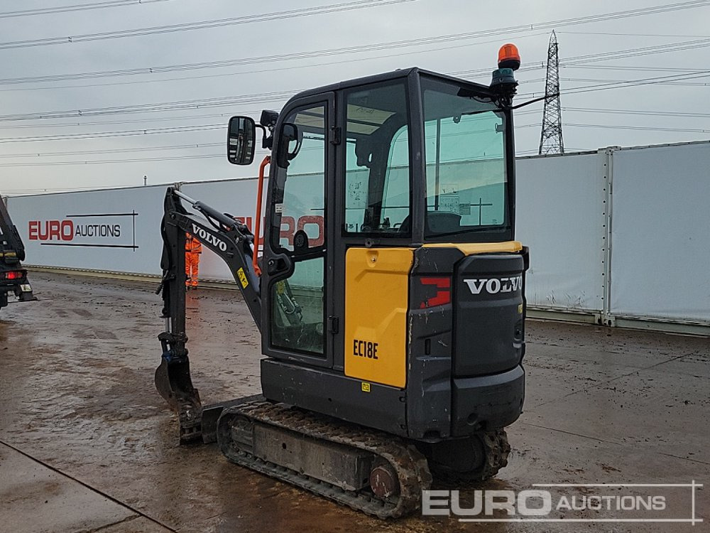 2019 Volvo EC18E - Mini bager: slika 2019 Volvo EC18E - Mini bager 2019 Volvo EC18E - Mini bager: slika 2019 Volvo EC18E - Mini bager