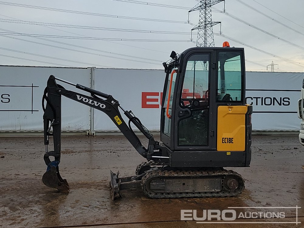 2019 Volvo EC18E - Mini bager: slika 2019 Volvo EC18E - Mini bager 2019 Volvo EC18E - Mini bager: slika 2019 Volvo EC18E - Mini bager