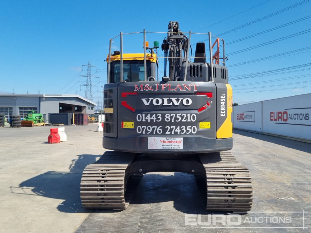 2019 Volvo ECR145EL - Bager gusjeničar: slika 2019 Volvo ECR145EL - Bager gusjeničar 2019 Volvo ECR145EL - Bager gusjeničar: slika 2019 Volvo ECR145EL - Bager gusjeničar