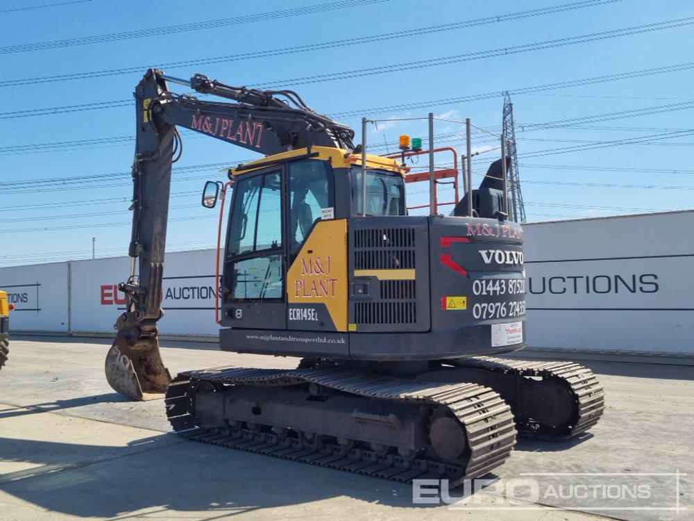 2019 Volvo ECR145EL - Bager gusjeničar: slika 2019 Volvo ECR145EL - Bager gusjeničar 2019 Volvo ECR145EL - Bager gusjeničar: slika 2019 Volvo ECR145EL - Bager gusjeničar