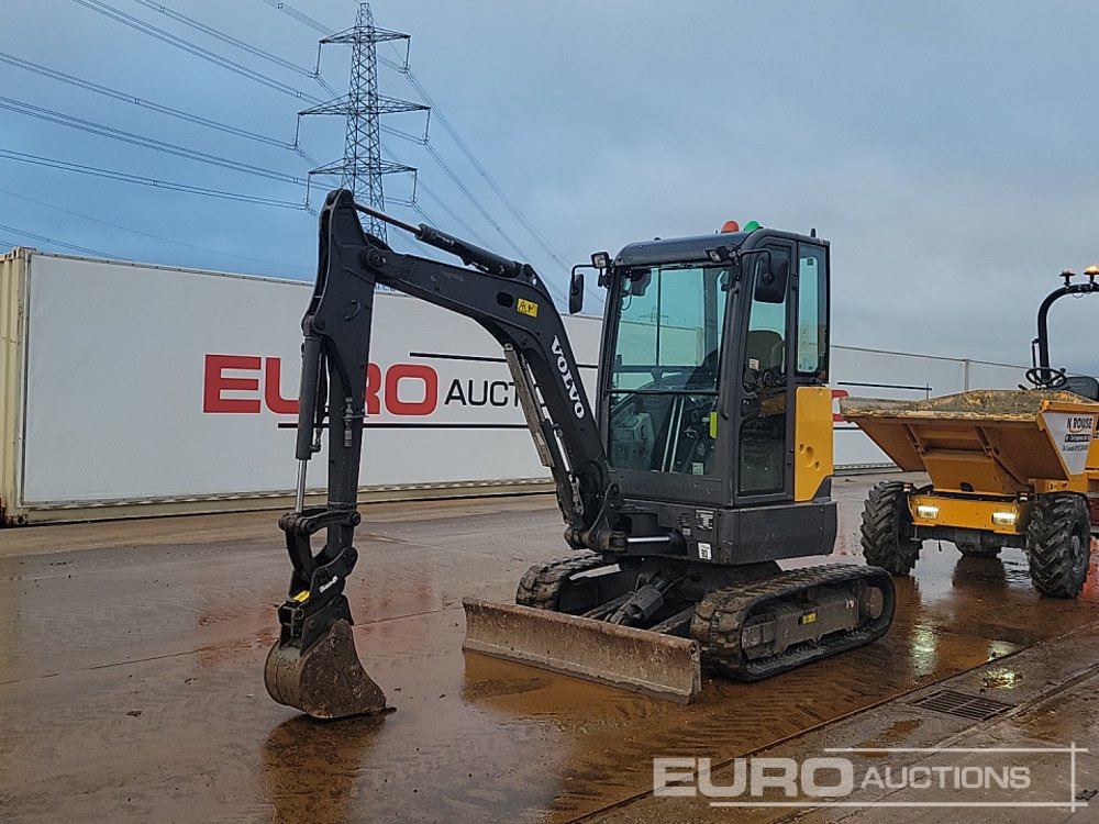 2019 Volvo ECR25D - Mini bager: slika 2019 Volvo ECR25D - Mini bager 2019 Volvo ECR25D - Mini bager: slika 2019 Volvo ECR25D - Mini bager