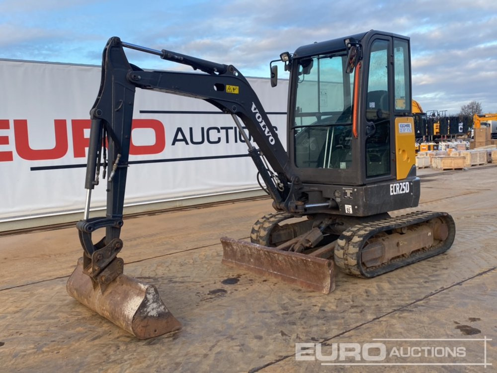 2019 Volvo ECR25D - Mini bager: slika 2019 Volvo ECR25D - Mini bager 2019 Volvo ECR25D - Mini bager: slika 2019 Volvo ECR25D - Mini bager
