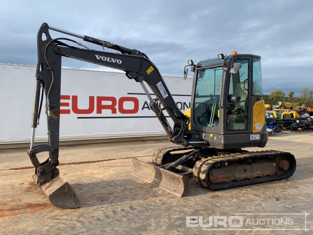 2019 Volvo ECR50D - Mini bager: slika 2019 Volvo ECR50D - Mini bager 2019 Volvo ECR50D - Mini bager: slika 2019 Volvo ECR50D - Mini bager
