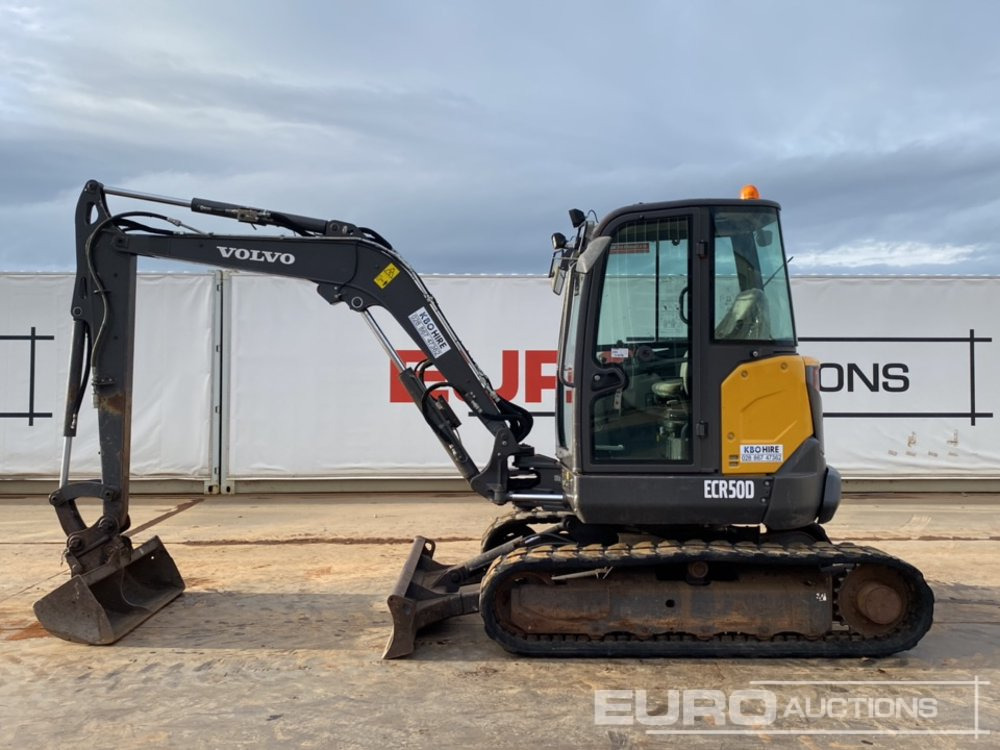 2019 Volvo ECR50D - Mini bager: slika 2019 Volvo ECR50D - Mini bager 2019 Volvo ECR50D - Mini bager: slika 2019 Volvo ECR50D - Mini bager