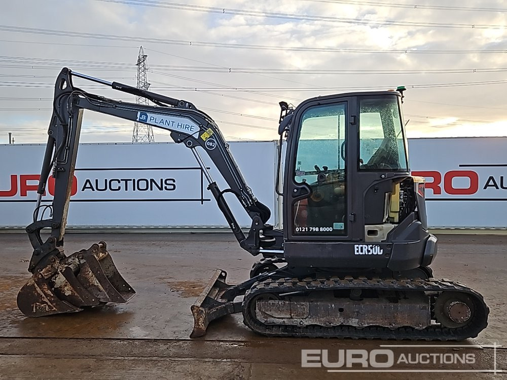 2019 Volvo ECR50D - Mini bager: slika 2019 Volvo ECR50D - Mini bager 2019 Volvo ECR50D - Mini bager: slika 2019 Volvo ECR50D - Mini bager