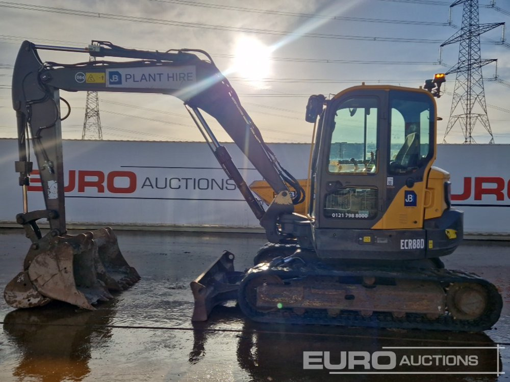 2019 Volvo ECR88D - Mini bager: slika 2019 Volvo ECR88D - Mini bager 2019 Volvo ECR88D - Mini bager: slika 2019 Volvo ECR88D - Mini bager