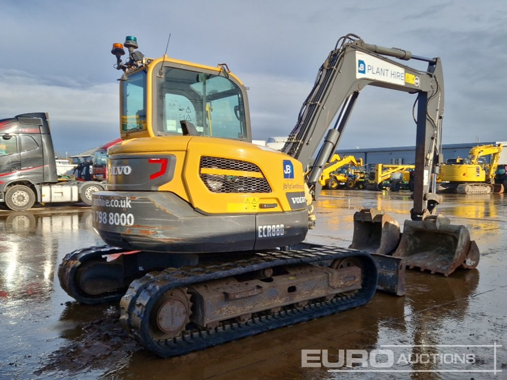 2019 Volvo ECR88D - Mini bager: slika 2019 Volvo ECR88D - Mini bager 2019 Volvo ECR88D - Mini bager: slika 2019 Volvo ECR88D - Mini bager