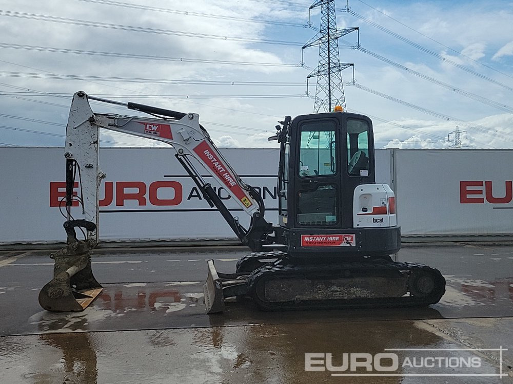 2020 Bobcat E45 - Mini bager: slika 2020 Bobcat E45 - Mini bager 2020 Bobcat E45 - Mini bager: slika 2020 Bobcat E45 - Mini bager