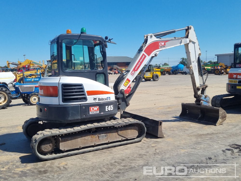 2020 Bobcat E45 - Mini bager: slika 2020 Bobcat E45 - Mini bager 2020 Bobcat E45 - Mini bager: slika 2020 Bobcat E45 - Mini bager