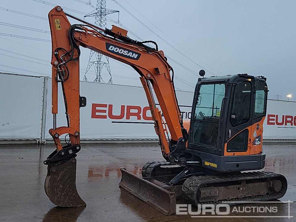 2020 Doosan DX62R-3 - Mini bager: slika 2020 Doosan DX62R-3 - Mini bager 2020 Doosan DX62R-3 - Mini bager: slika 2020 Doosan DX62R-3 - Mini bager