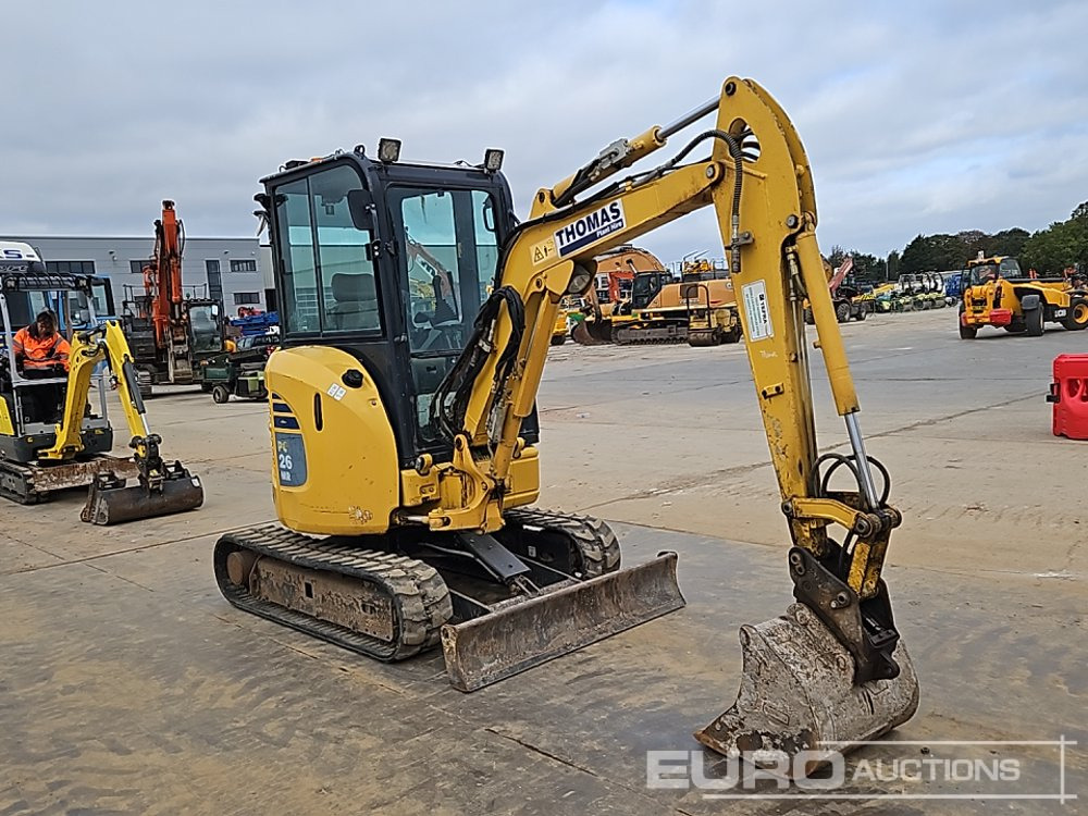 Mini bager 2020 Komatsu PC26MR-3: slika Mini bager 2020 Komatsu PC26MR-3