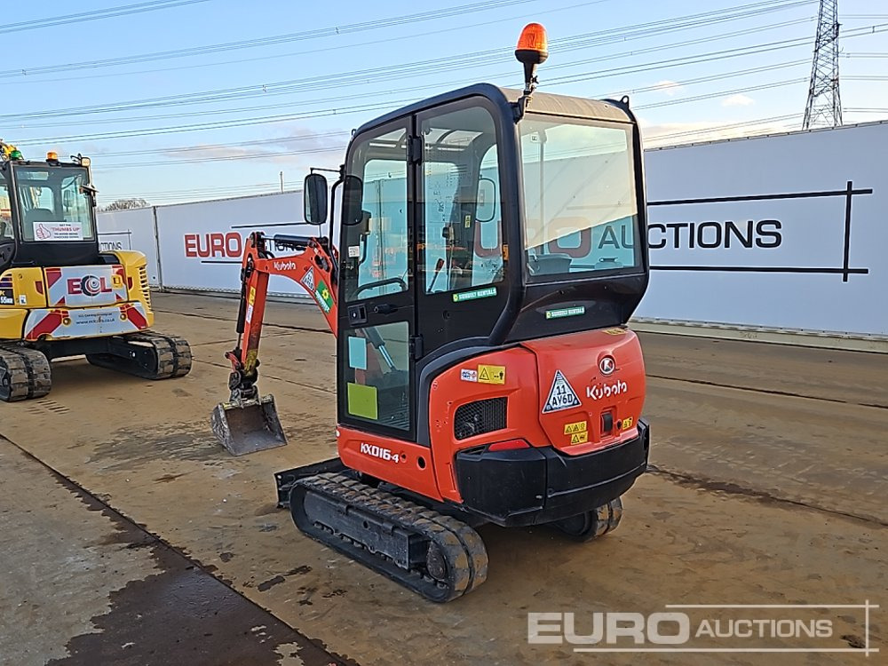 2020 Kubota KX016-4 - Mini bager: slika 2020 Kubota KX016-4 - Mini bager 2020 Kubota KX016-4 - Mini bager: slika 2020 Kubota KX016-4 - Mini bager