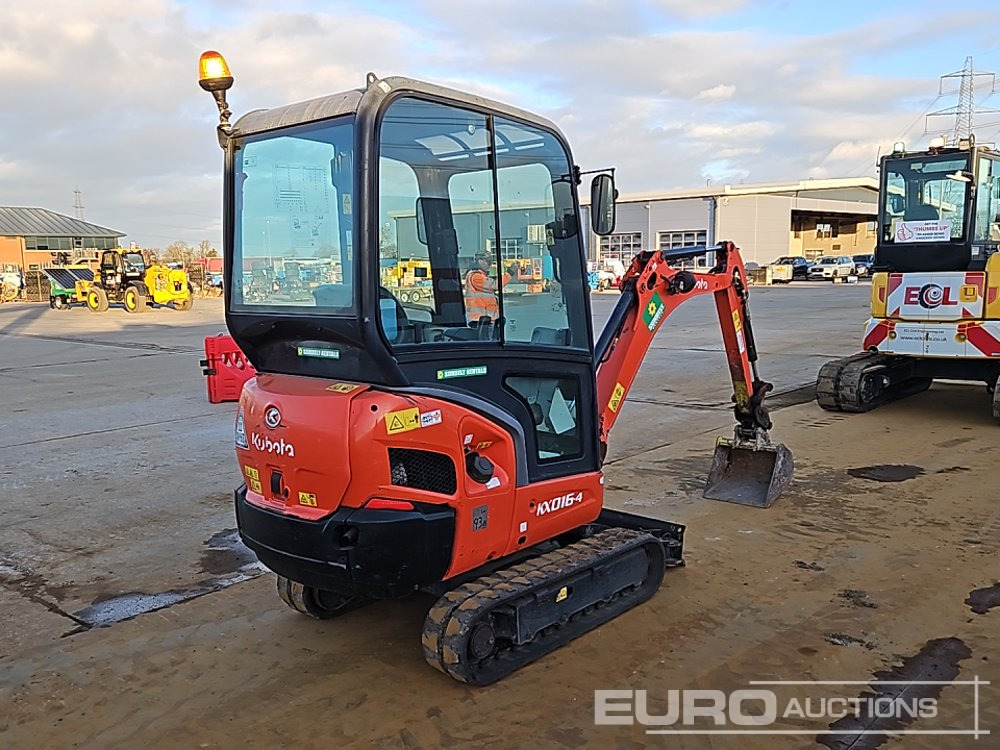 2020 Kubota KX016-4 - Mini bager: slika 2020 Kubota KX016-4 - Mini bager 2020 Kubota KX016-4 - Mini bager: slika 2020 Kubota KX016-4 - Mini bager