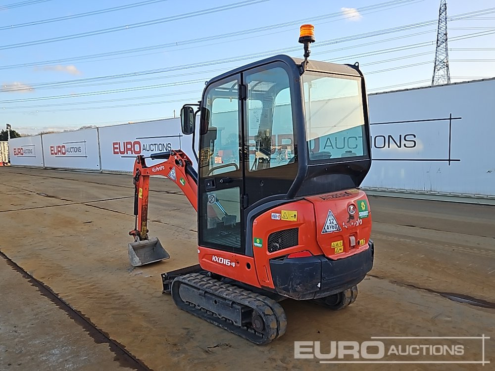 2020 Kubota KX016-4 - Mini bager: slika 2020 Kubota KX016-4 - Mini bager 2020 Kubota KX016-4 - Mini bager: slika 2020 Kubota KX016-4 - Mini bager