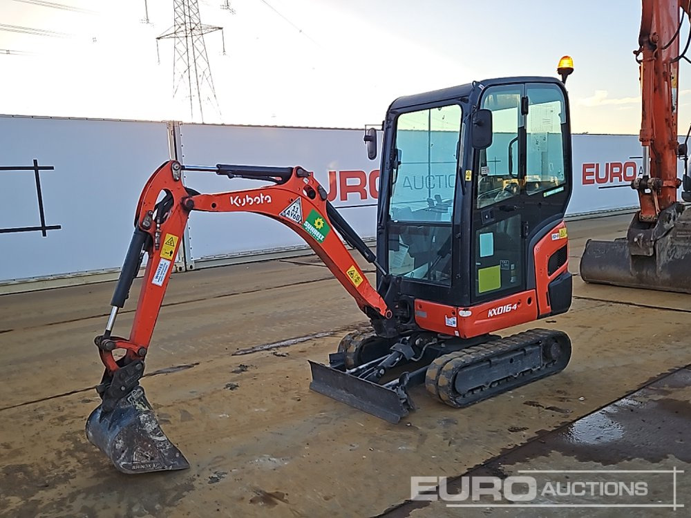 2020 Kubota KX016-4 - Mini bager: slika 2020 Kubota KX016-4 - Mini bager 2020 Kubota KX016-4 - Mini bager: slika 2020 Kubota KX016-4 - Mini bager