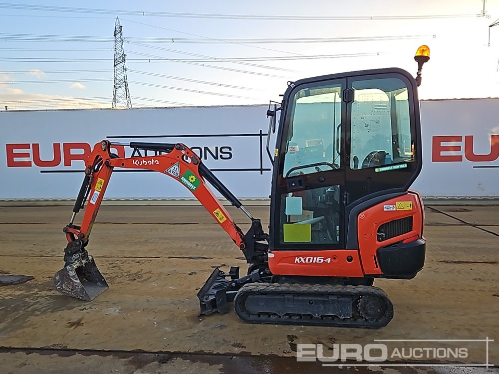 2020 Kubota KX016-4 - Mini bager: slika 2020 Kubota KX016-4 - Mini bager 2020 Kubota KX016-4 - Mini bager: slika 2020 Kubota KX016-4 - Mini bager
