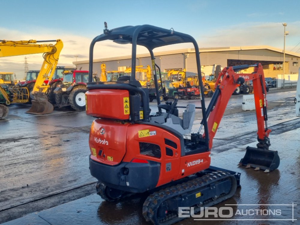 2020 Kubota KX019-4 - Mini bager: slika 2020 Kubota KX019-4 - Mini bager 2020 Kubota KX019-4 - Mini bager: slika 2020 Kubota KX019-4 - Mini bager