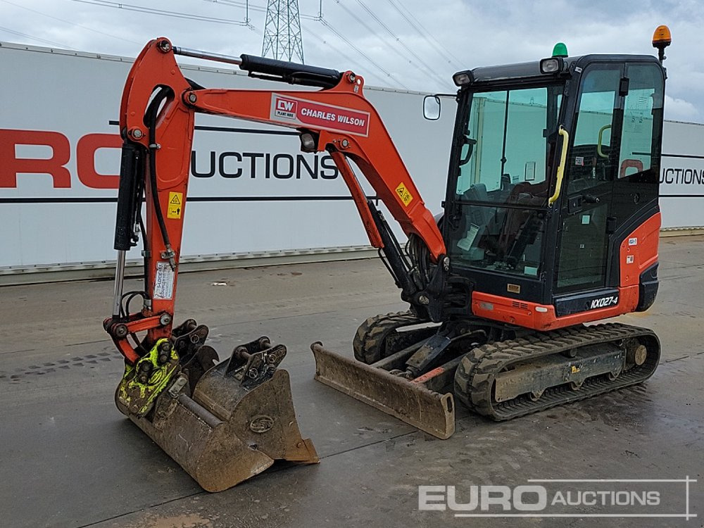 2020 Kubota KX027-4 - Mini bager: slika 2020 Kubota KX027-4 - Mini bager 2020 Kubota KX027-4 - Mini bager: slika 2020 Kubota KX027-4 - Mini bager
