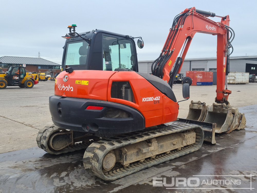 2020 Kubota KX080-4A2 - Mini bager: slika 2020 Kubota KX080-4A2 - Mini bager 2020 Kubota KX080-4A2 - Mini bager: slika 2020 Kubota KX080-4A2 - Mini bager