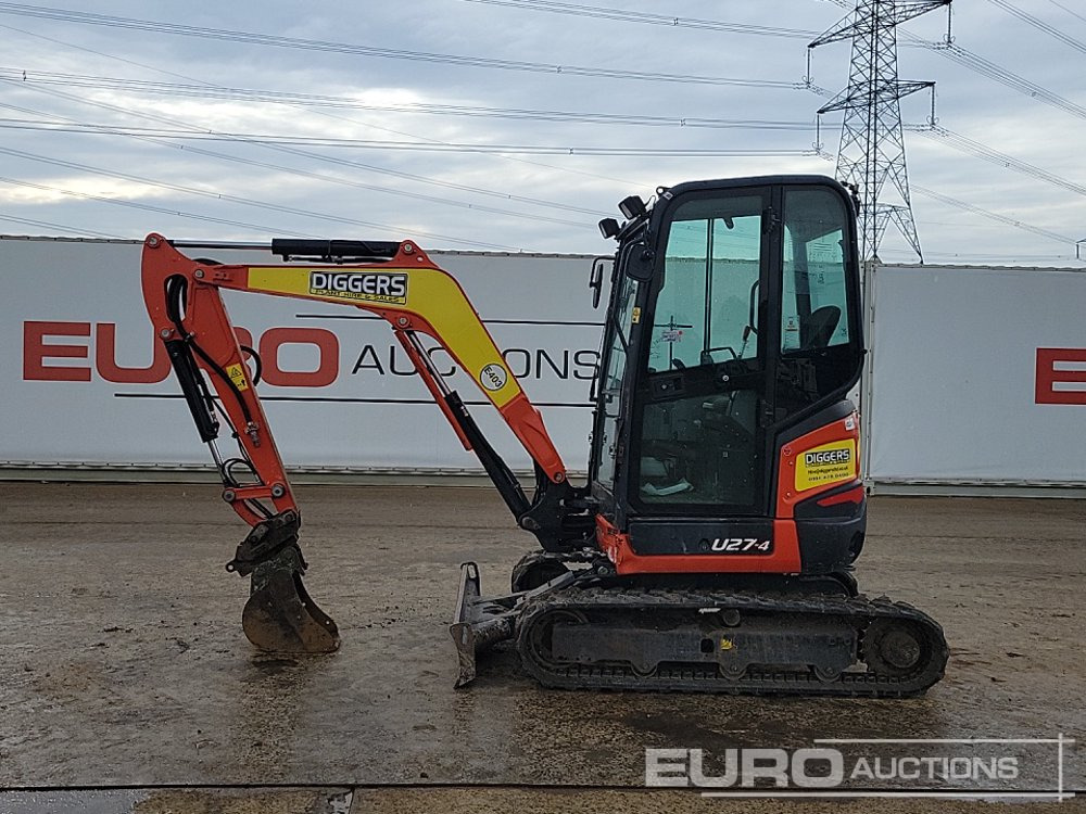 2020 Kubota U27-4 - Mini bager: slika 2020 Kubota U27-4 - Mini bager 2020 Kubota U27-4 - Mini bager: slika 2020 Kubota U27-4 - Mini bager
