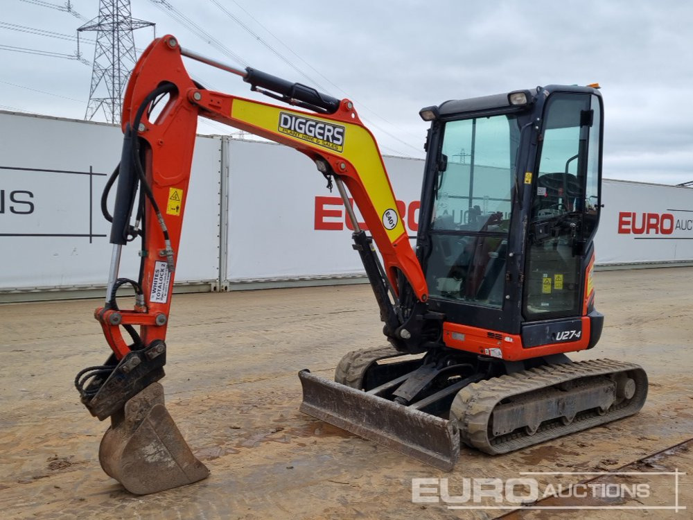 2020 Kubota U27-4 - Mini bager: slika 2020 Kubota U27-4 - Mini bager 2020 Kubota U27-4 - Mini bager: slika 2020 Kubota U27-4 - Mini bager