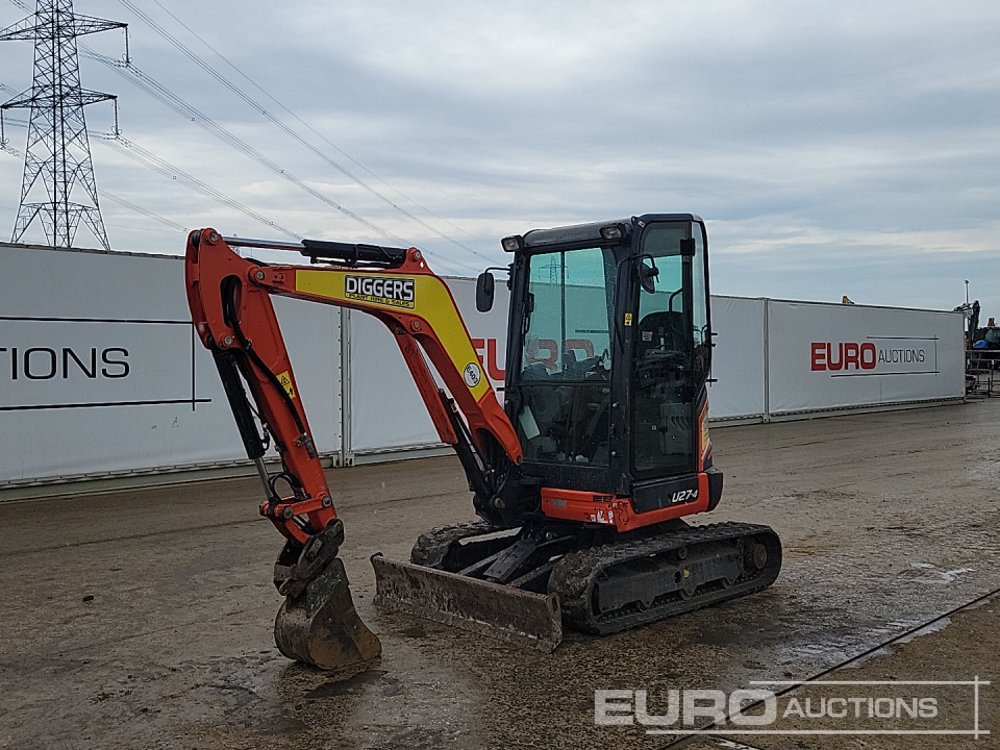 2020 Kubota U27-4 - Mini bager: slika 2020 Kubota U27-4 - Mini bager 2020 Kubota U27-4 - Mini bager: slika 2020 Kubota U27-4 - Mini bager