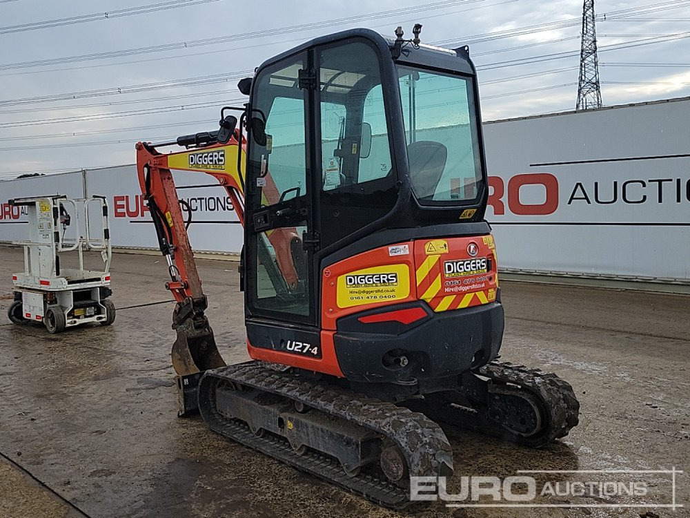 2020 Kubota U27-4 - Mini bager: slika 2020 Kubota U27-4 - Mini bager 2020 Kubota U27-4 - Mini bager: slika 2020 Kubota U27-4 - Mini bager