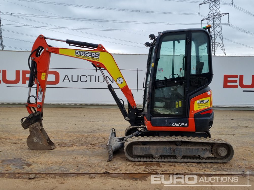2020 Kubota U27-4 - Mini bager: slika 2020 Kubota U27-4 - Mini bager 2020 Kubota U27-4 - Mini bager: slika 2020 Kubota U27-4 - Mini bager
