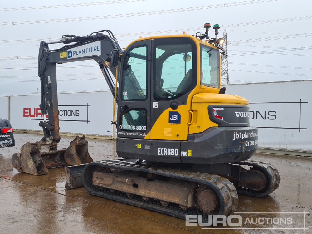 2020 Volvo ECR88D - Mini bager: slika 2020 Volvo ECR88D - Mini bager 2020 Volvo ECR88D - Mini bager: slika 2020 Volvo ECR88D - Mini bager
