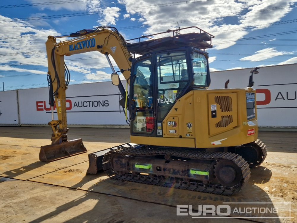 2021 CAT 308CR - Mini bager: slika 2021 CAT 308CR - Mini bager 2021 CAT 308CR - Mini bager: slika 2021 CAT 308CR - Mini bager