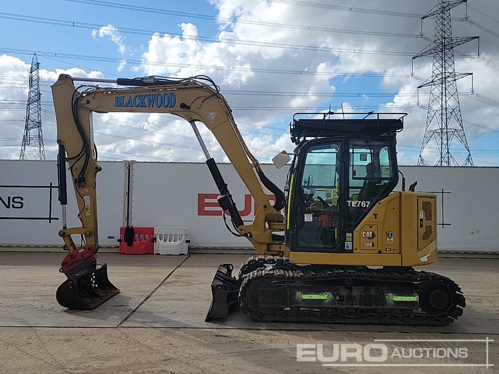 2021 CAT 308CR - Mini bager: slika 2021 CAT 308CR - Mini bager 2021 CAT 308CR - Mini bager: slika 2021 CAT 308CR - Mini bager