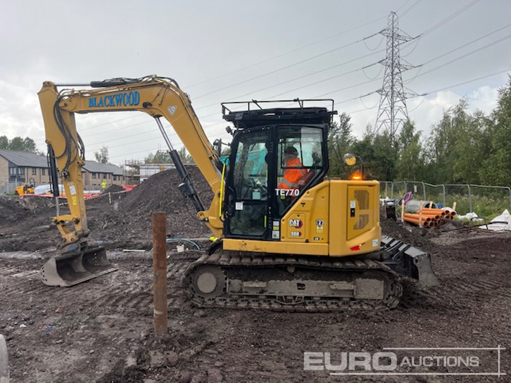 2021 CAT 308CR - Mini bager: slika 2021 CAT 308CR - Mini bager 2021 CAT 308CR - Mini bager: slika 2021 CAT 308CR - Mini bager