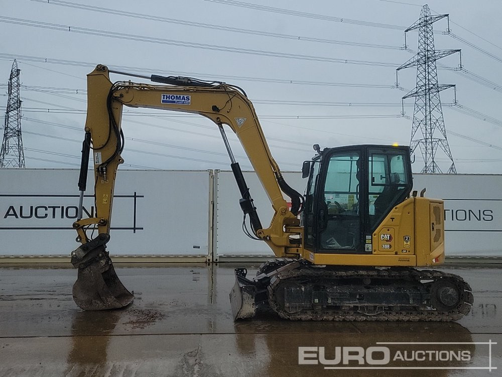 2021 CAT 308CR - Mini bager: slika 2021 CAT 308CR - Mini bager 2021 CAT 308CR - Mini bager: slika 2021 CAT 308CR - Mini bager