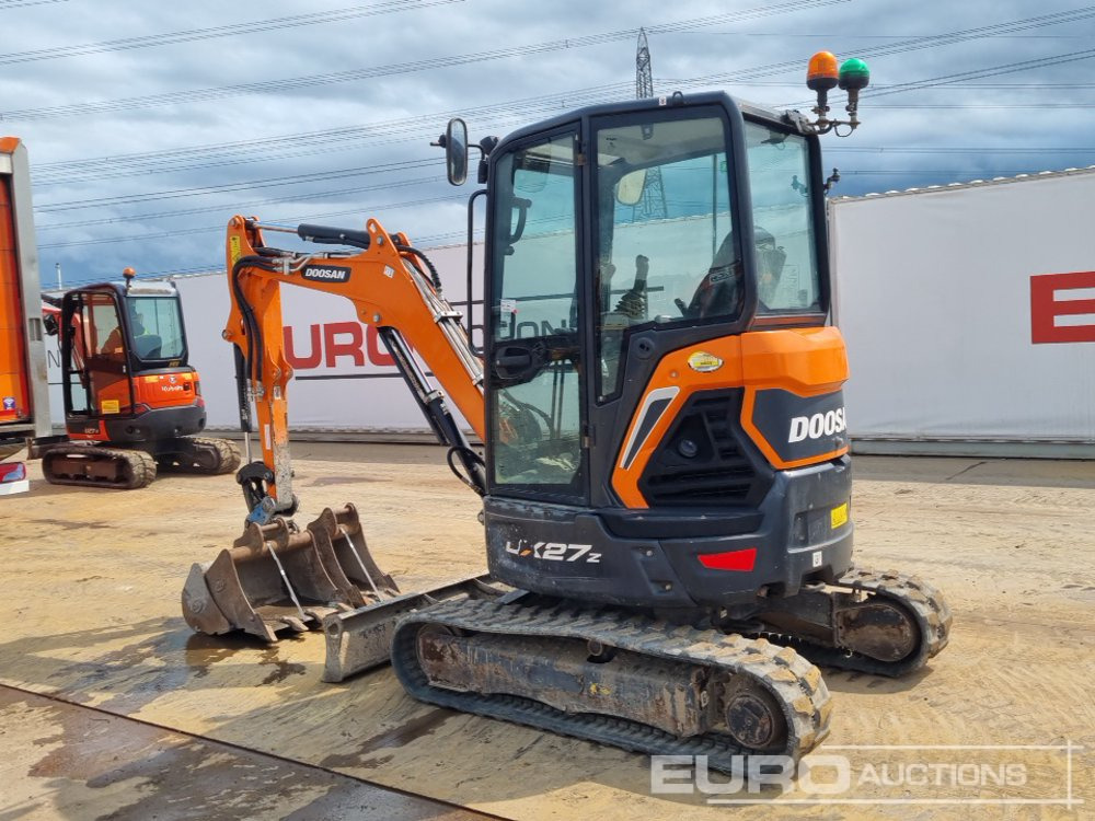 2021 Doosan DX27Z - Mini bager: slika 2021 Doosan DX27Z - Mini bager 2021 Doosan DX27Z - Mini bager: slika 2021 Doosan DX27Z - Mini bager