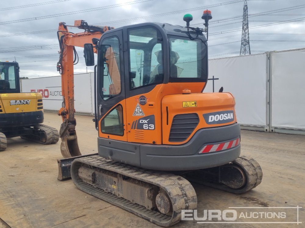 2021 Doosan DX63-3 - Mini bager: slika 2021 Doosan DX63-3 - Mini bager 2021 Doosan DX63-3 - Mini bager: slika 2021 Doosan DX63-3 - Mini bager