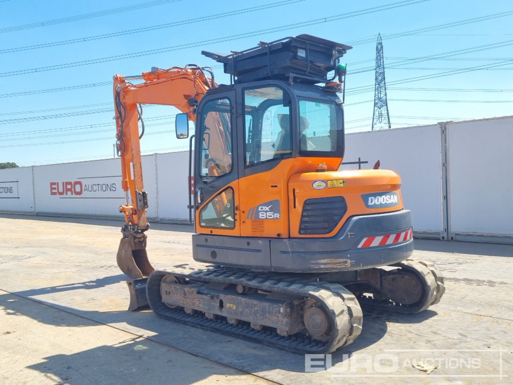 2021 Doosan DX85R-3 - Mini bager: slika 2021 Doosan DX85R-3 - Mini bager 2021 Doosan DX85R-3 - Mini bager: slika 2021 Doosan DX85R-3 - Mini bager