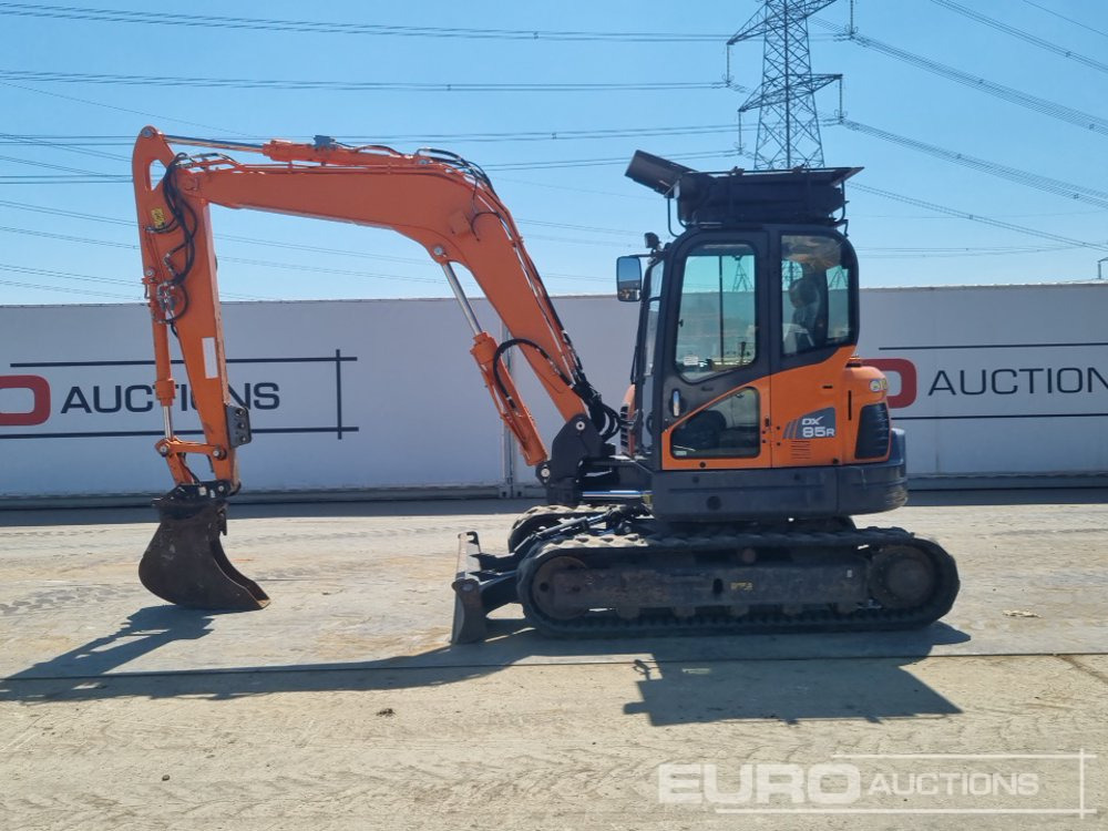 2021 Doosan DX85R-3 - Mini bager: slika 2021 Doosan DX85R-3 - Mini bager 2021 Doosan DX85R-3 - Mini bager: slika 2021 Doosan DX85R-3 - Mini bager