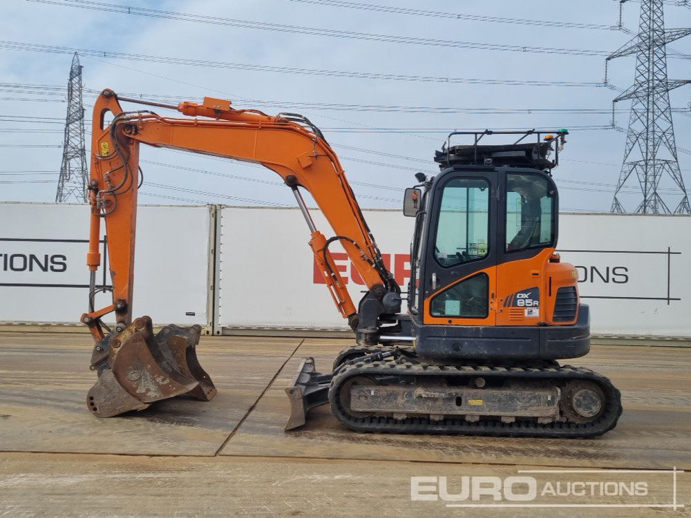 2021 Doosan DX85R-3 - Mini bager: slika 2021 Doosan DX85R-3 - Mini bager 2021 Doosan DX85R-3 - Mini bager: slika 2021 Doosan DX85R-3 - Mini bager