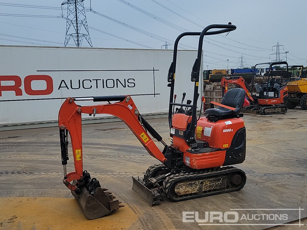2021 Kubota K008-3 - Mini bager: slika 2021 Kubota K008-3 - Mini bager 2021 Kubota K008-3 - Mini bager: slika 2021 Kubota K008-3 - Mini bager