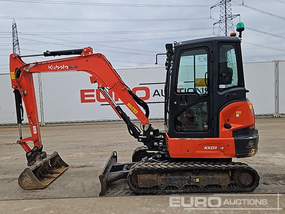 2021 Kubota KX037-4 - Mini bager: slika 2021 Kubota KX037-4 - Mini bager 2021 Kubota KX037-4 - Mini bager: slika 2021 Kubota KX037-4 - Mini bager