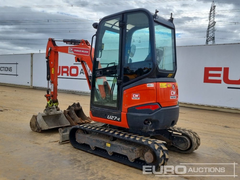 2021 Kubota U27-4 - Mini bager: slika 2021 Kubota U27-4 - Mini bager 2021 Kubota U27-4 - Mini bager: slika 2021 Kubota U27-4 - Mini bager