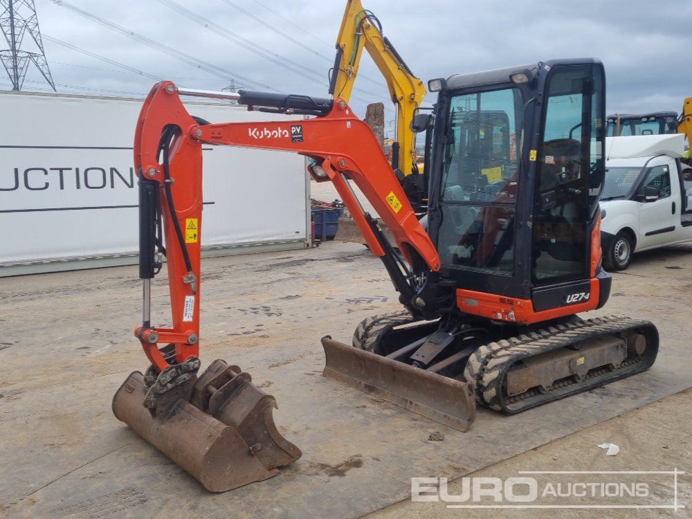 2021 Kubota U27-4 - Mini bager: slika 2021 Kubota U27-4 - Mini bager 2021 Kubota U27-4 - Mini bager: slika 2021 Kubota U27-4 - Mini bager